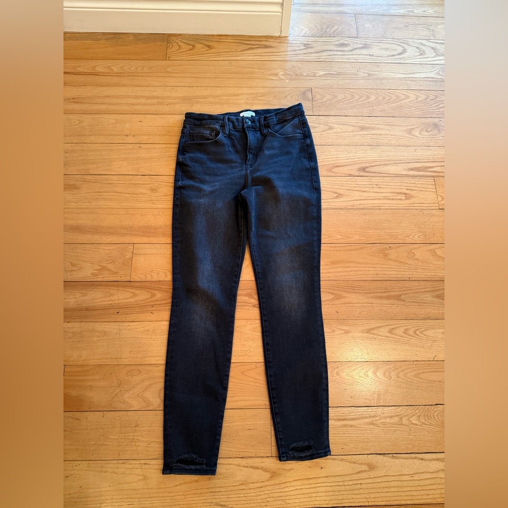 Good American Good Legs Black Jeans Size 8 or 29